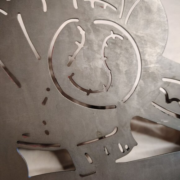 Baseball Wall Hook Rack Metal Baseball Glove Bat Helmet Decor Boys Room 4 Hooks - Picture 10 of 16